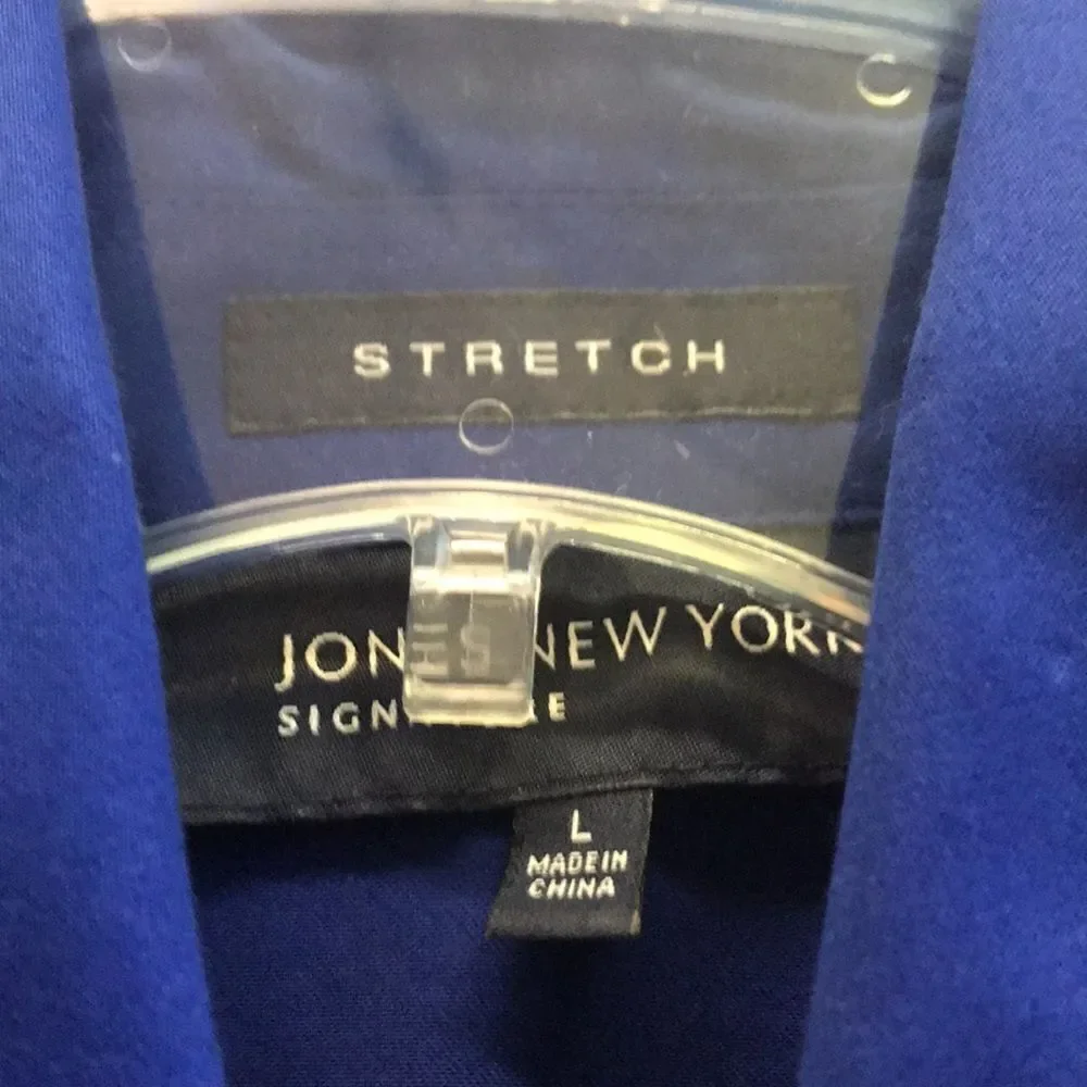 Jones  of New York awesome set both size large stretch jacket & matching blouse